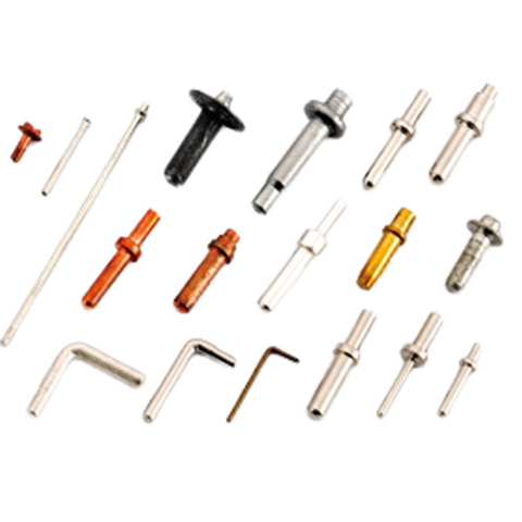 插梢, 等殊插銷, 銅, 鐡, 鋁, 白鐡加工